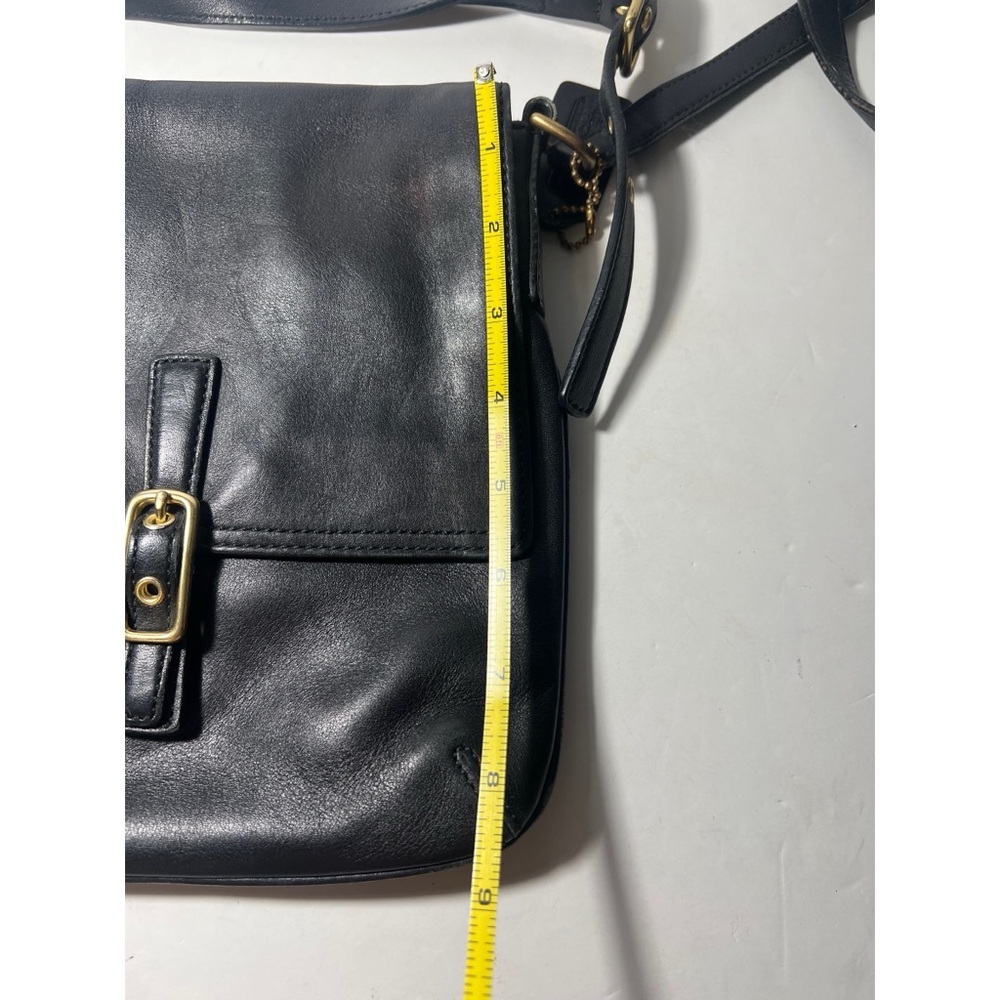 Coach Black Leather Crossbody Bag - Picture 10 of 12